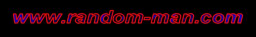 www.random-man.com: - Link to www.random-man.com web site