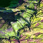 Golden - Contemorary abstract artwork by British artist Random Man - image section 04